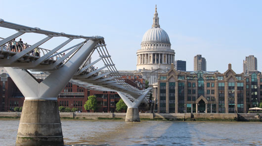 Harry Potter Film Locations - Millennium Bridge