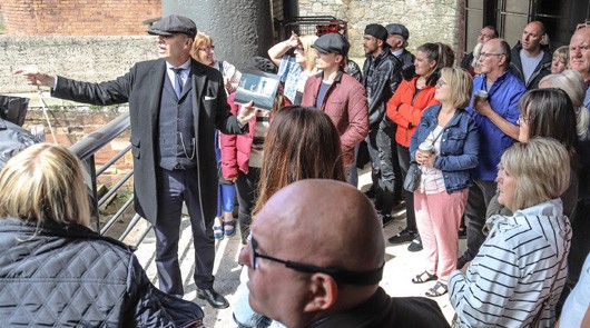 Peaky Blinders Tour Liverpool - Guide at Stanley Dock