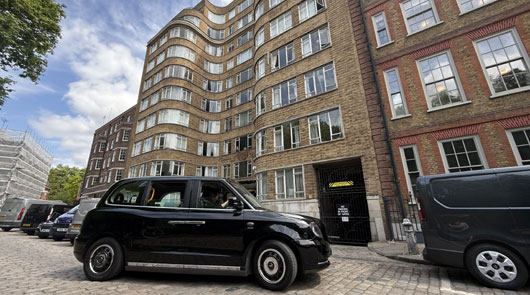 Poirot Locations Tour of London by Private Black Taxi